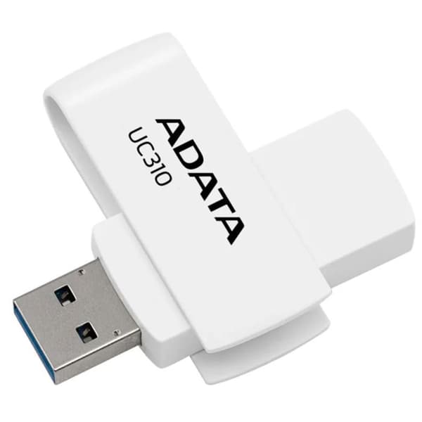 USB-nøgle - Adata - UC310 - 128 GB - USB 3.2 - Hvid