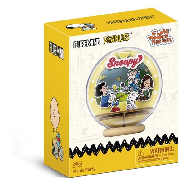 Modell - PANTASY - Snoopy Puremind - Trä - Gul - Barn