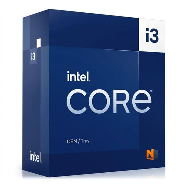 Processor - Intel - Core i3-14100F (3.50-4.70 GHz) - 4 Kärnor / 8 Trådar - 58W - Cache 12Mo - LGA1700