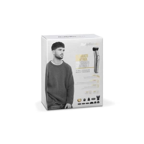Babyliss MT861E multifunktionstrimmer - 11 i 1 vandtæt titanium