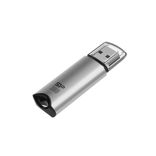 USB-nøgle - SILICON POWER - Marvel M02 - 32 GB - USB 3.2 Gen 1 - Farve Sølv