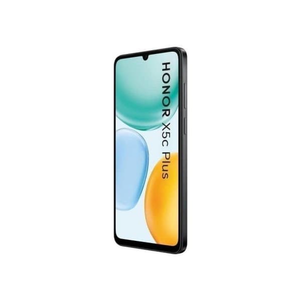 Honor X5c Plus Smartphone 128GB 4GB Sort Display 6.74 tommer