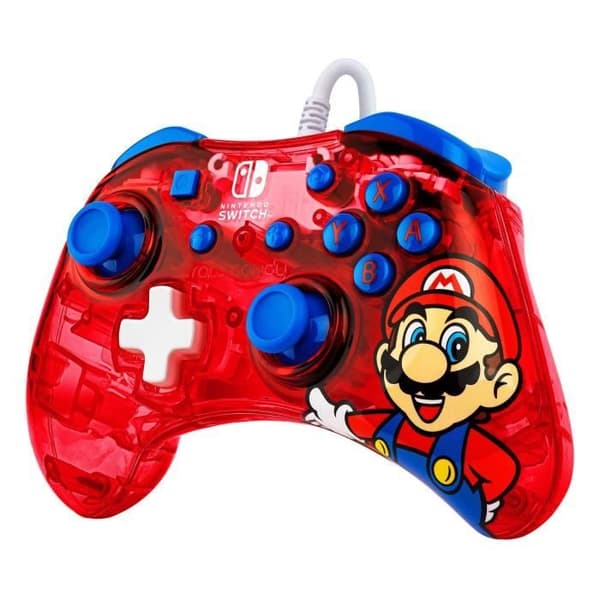 Spilcontroller - Nintendo Switch - Mario Rock Candy - Kable - PDP - Rød