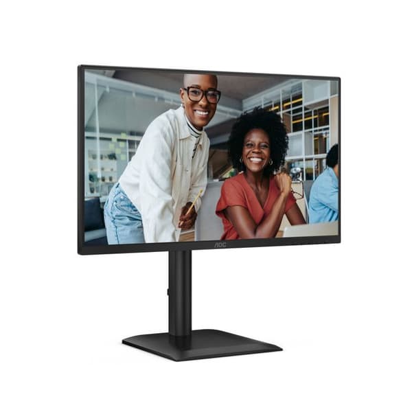 PC-skærm - AOC - 24E4U - 23,8 tommer - Full HD 1920x1080 - LED Sort