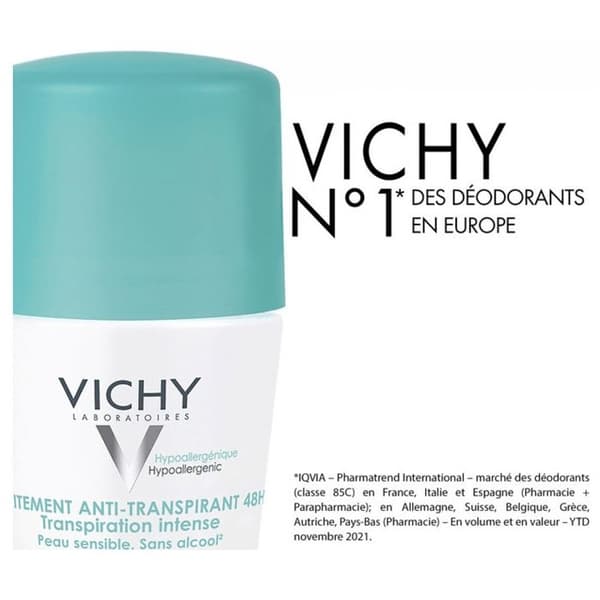 Vichy Antitranspirant Roll-On 50 ml