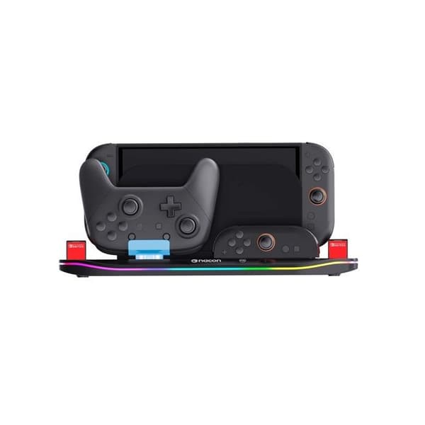 Ställ för laddning Dock'N Store RVB för 2 Joy-Con och Pro Controller Switch 2