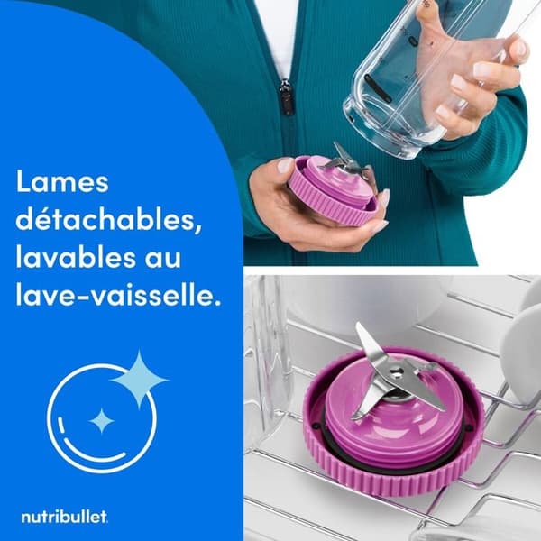 Blender Nutribullet FLEX bærbar - Violet NBP013VT