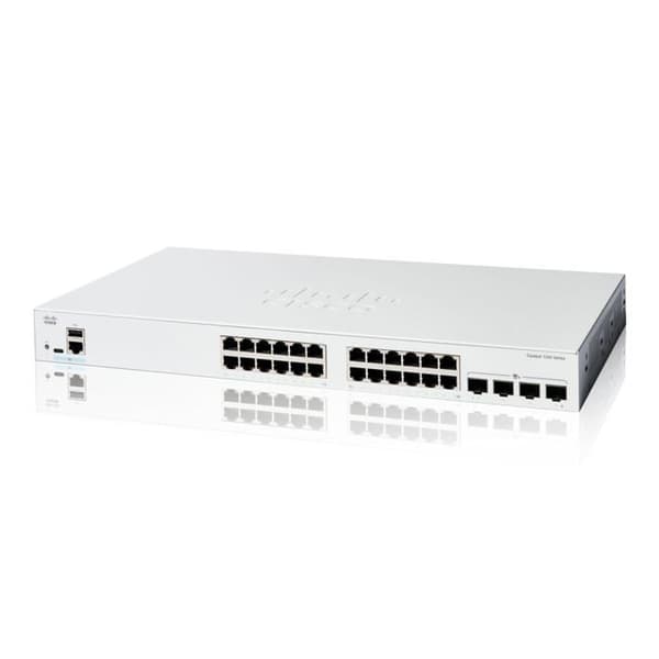 Switch - CISCO - Catalyst 1200 - 24 porte GE - 4 porte 10G SFP+ - Netværksstyring