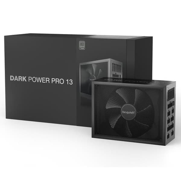 Strömförsörjning - BEQUIET - Dark Power Pro 13 - 1300W - 80PLUS Titanium - Modulär
