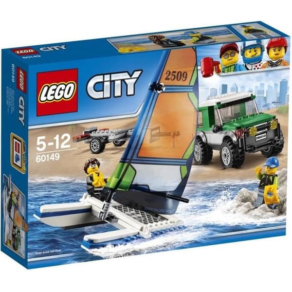 LEGO® City 60149 4x4 med katamaran