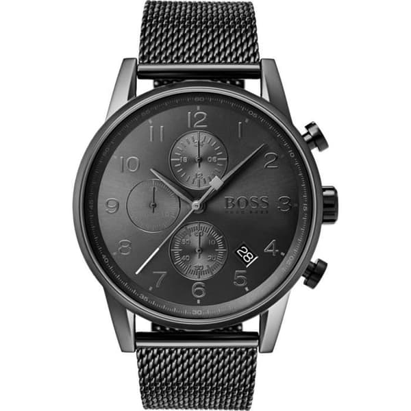 HB Navigator Chrn Gry Dial Mesh Bct - 1513674