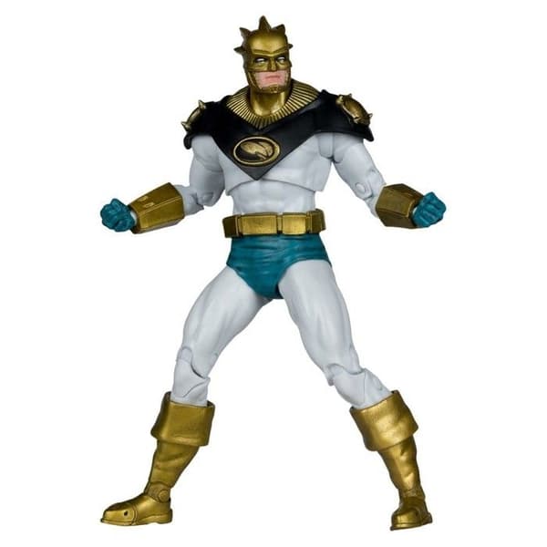McFarlane Toys - DC Multiverse - Figur Aztek (DC Classic) (Rød Platinum Edition) 18 cm