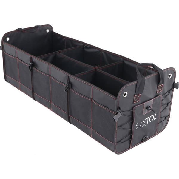 Bilorganisator - SIXTOL - Car Compact 19 Pro - 19 fack - Fällbar - Svart