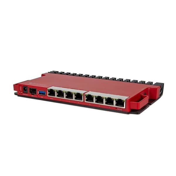 Router - MikroTik - L009UiGS-RM - ARM-processor 800 MHz - 8 Ethernetporte 1G - Rackmontering