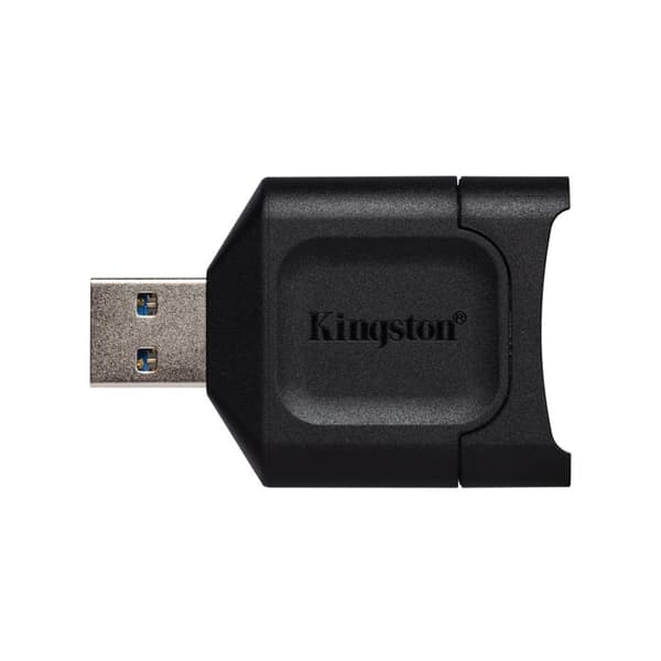 SD-kortlæser - KINGSTON - MobileLite Plus - USB 3.2 - Kompatibel med SD UHS-II - Sort