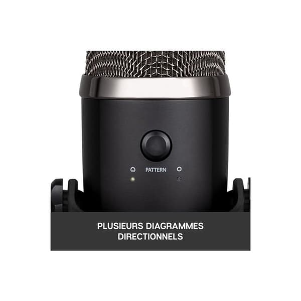 USB Mikrofon - Blå - Yeti Nano - 24 bit - Kompakt design - Ideel til podcasting