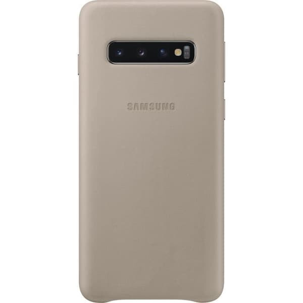 Samsung Läderfodral S10 - Grå