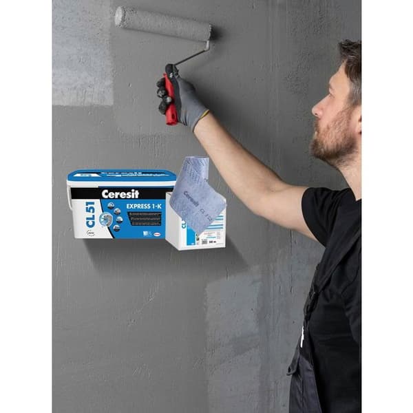 Isolernande komposition - CERESIT - Hydroisolering CL 51 Express - 2 kg - Elastisk vattentätning - Klar att använda