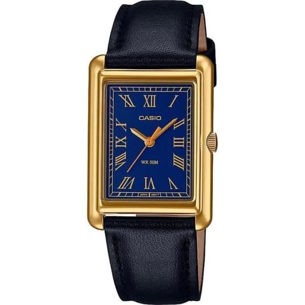 Ur - CASIO - LTP-B165GL-2BVEF - Sort læder - Vandtæt 5 bar - Chic