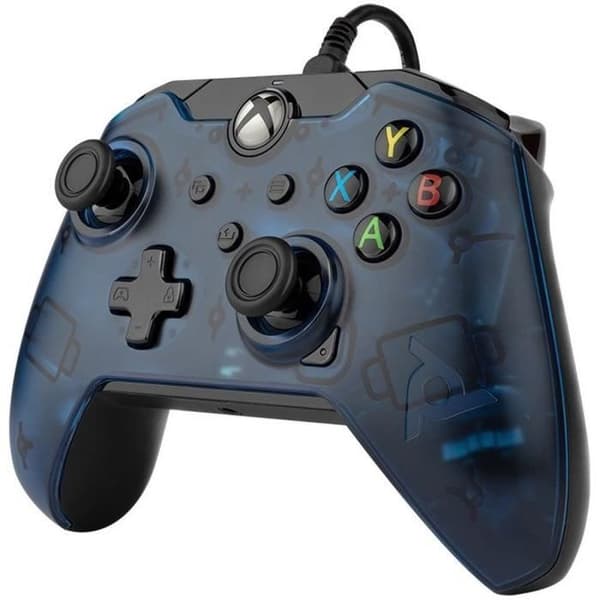 Spilcontroller - PDP Gaming - Xbox - Kablet - Blå - Vibration