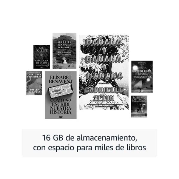 Kindle E-bok 6" 16GB Svart