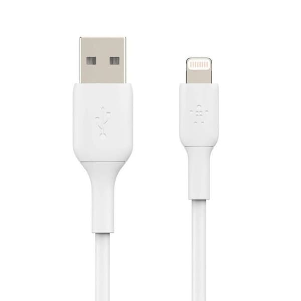 BELKIN Lightning til USB-A-kabel 0,15M Hvid