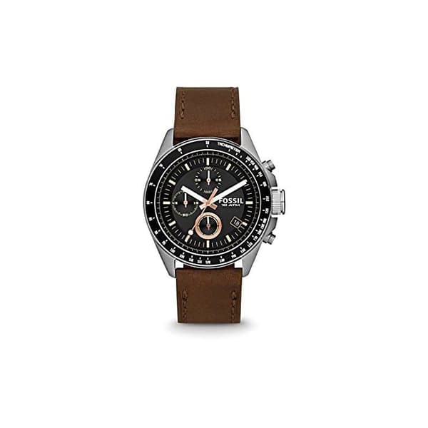 Fossil Herreur Decker, Quartz chronograf bevægelse