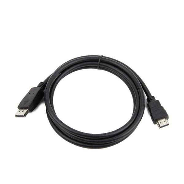GEMBIRD DisplayPort til HDMI adapterkabel - 1,8m - Han/han stik - Sort