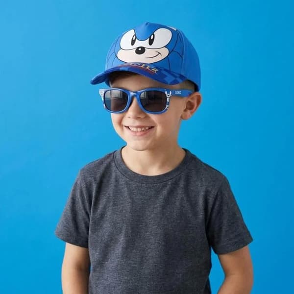 Baseballcap + solbriller barn Cerda Sonic The Hedgehog