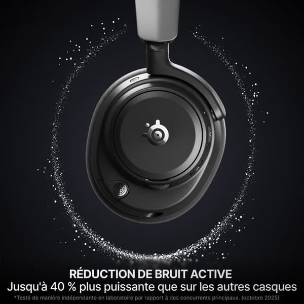 Steelseries Gaming trådløse headset Arctis Nova Pro Omni Sort