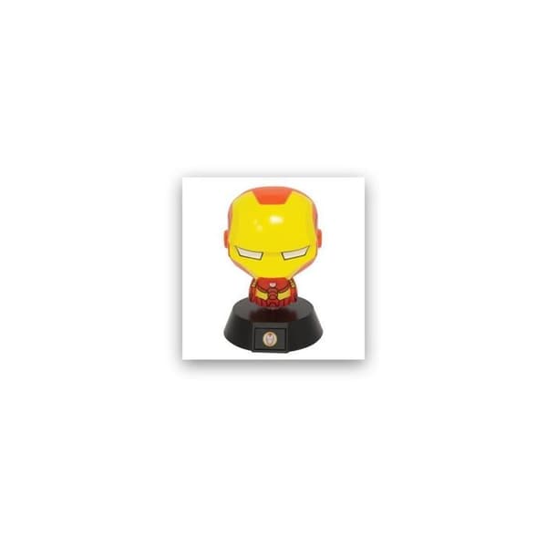 Lampe - Marvel - Iron Man - Multifarvet - PVC - Drives med AAA-batterier