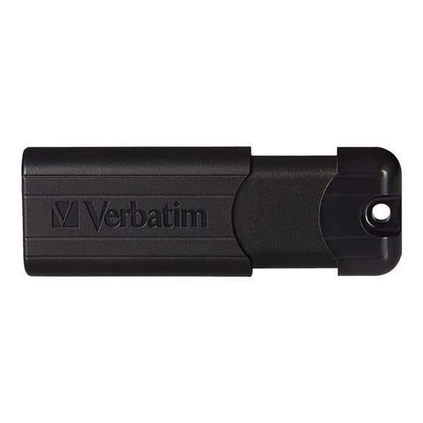 VERBATIM Store 'n' Go Pin Stripe USB-drev - 128 GB - Sort