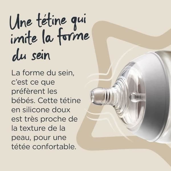 TOMMEE TIPPEE Sutter Closer to Nature 260ml x1 Pippo le Panda