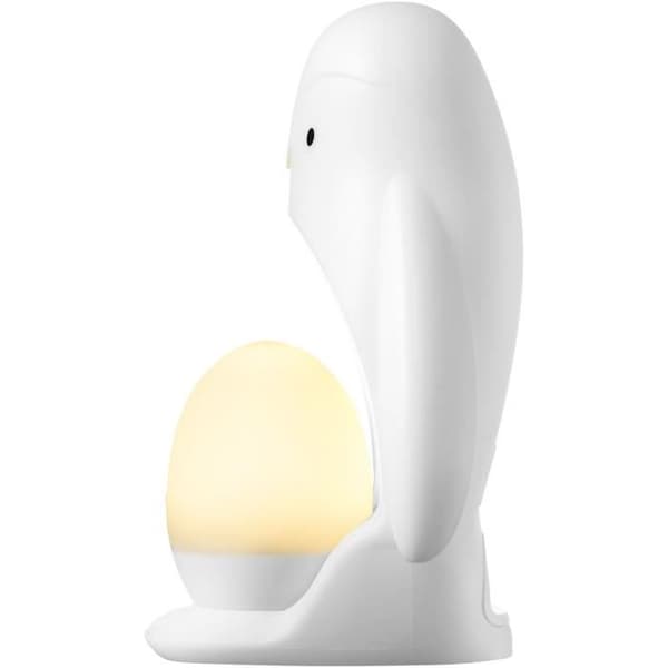 TOMMEE TIPPEE Pinguin natlys, 2-i-1, bærbart lysæg, justerbar lysstyrke, USB