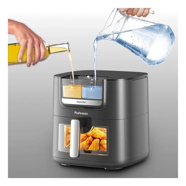 Luftfritös - ROHNSON - R-2887 MasterChef - 7 l - 1800 W - Inbyggd timer