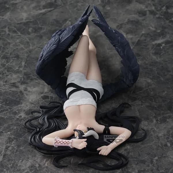 Figur - BANPRESTO - Albedo - Sort farve - Højde 23 cm - Actionfigur