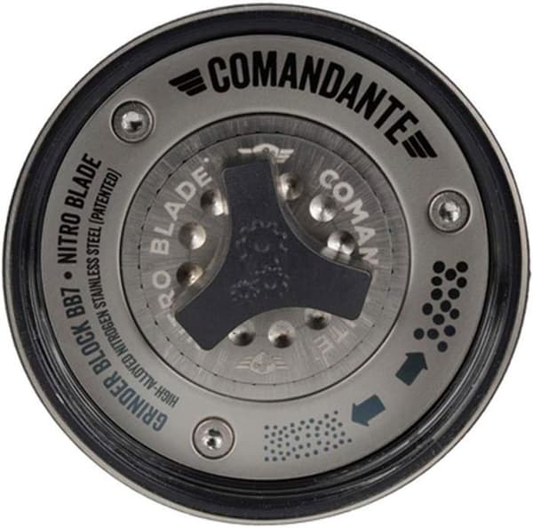 Elektrisk kaffekværn - Comandante - C40 MK3 Nitro Blade - Stål - 40 g - Sort