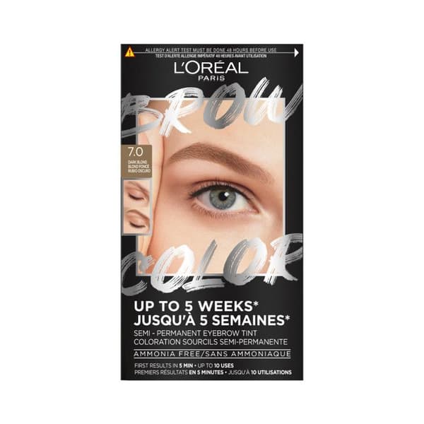 L'Oréal Paris brynfarve 7.0 Mørkeblond - farve af øjenbryn