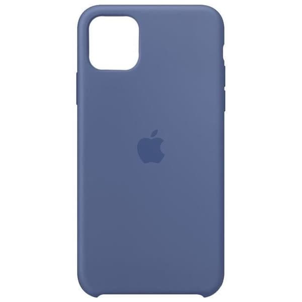 Apple Silikonfodral (för iPhone 11 Pro Max) - Blå Lin