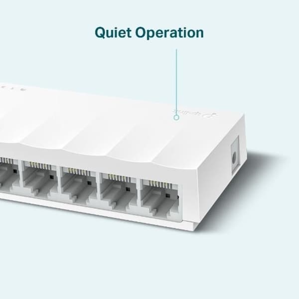Switch Ethernet - TP-LINK - LS1008 - 8 Porte RJ45 - Plug and Play - Plastikhus