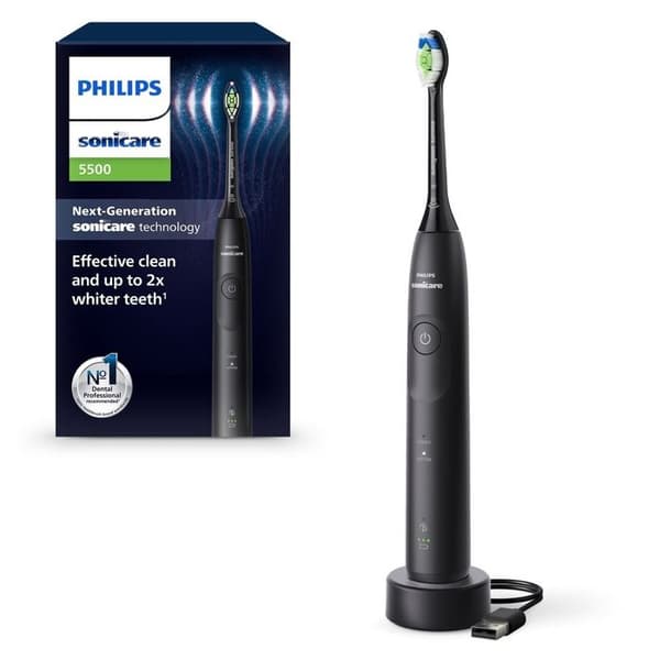Philips HX7111/01 Sonicare 5500 ELTANDSBØRSTE SORT