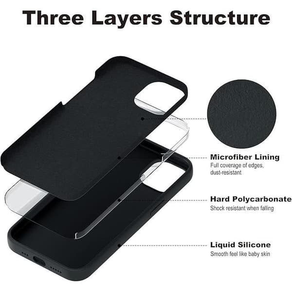 APPLE - iPhone 12 mini Läderfodral med MagSafe - Svart