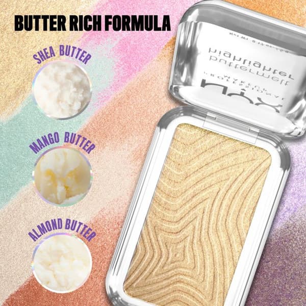 NYX Professional Makeup Buttermelt Highlighter BEDRE END GULD