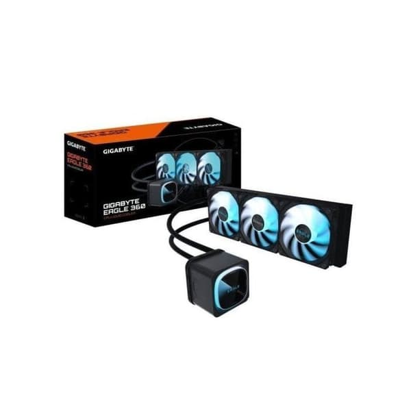 Gigabyte Eagle 360 Vattenkylning 394mm 3 ARGB LCD-fläktar