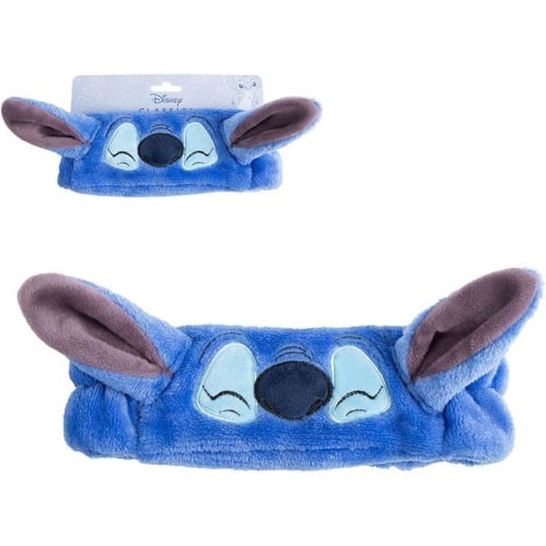 Makeupband - Stitch - Blå - Fleece