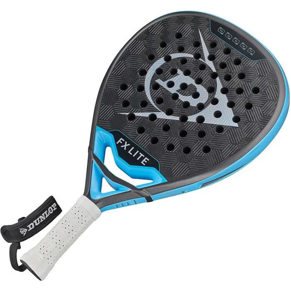 Padelracket - DUNLOP - FX Lite - Kolfiber 12K - Mjuk EVA - SpinBoost