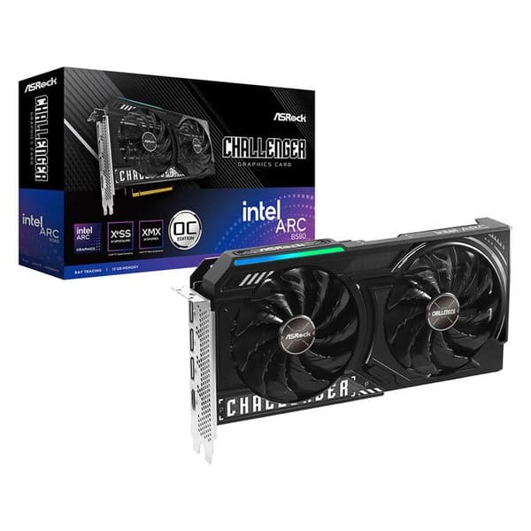 ASROCK Intel Arc B580 Udfordring