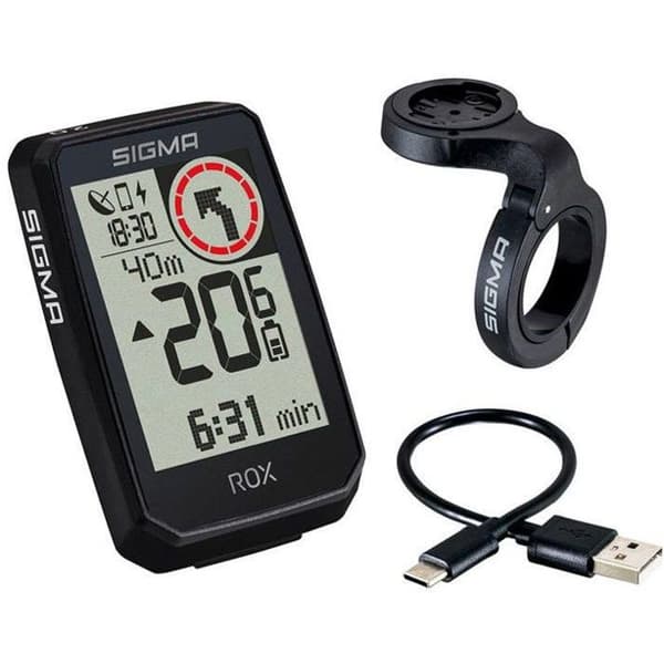 Cykelcomputer - SIGMA - Rox 2.0 Endurance - Trådløs - GPS - Batterilevetid 26 timer
