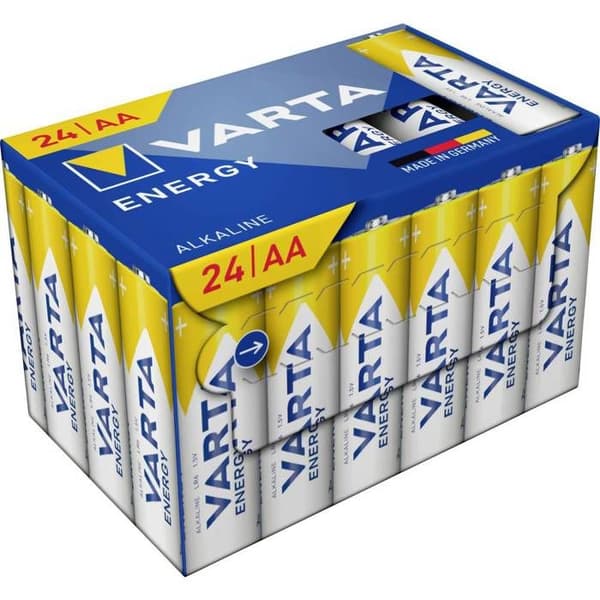 Varta VARTA Energy AA Cube Pack24 Batteri LR6 (AA) 1,5 V 24 stk.