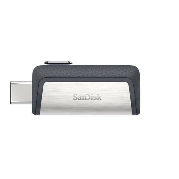 SANDISK Ultra Dual USB Flash Drive - 128 GB - USB 3.1/USB-C - Grå